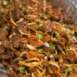 Asun (Peppered goat Meat Bites) - 1 litre