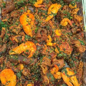 2 Litres Eforiro Pro-Max (Prawn, Ponmo Ijebu, Cowleg, Beef and Assorted)